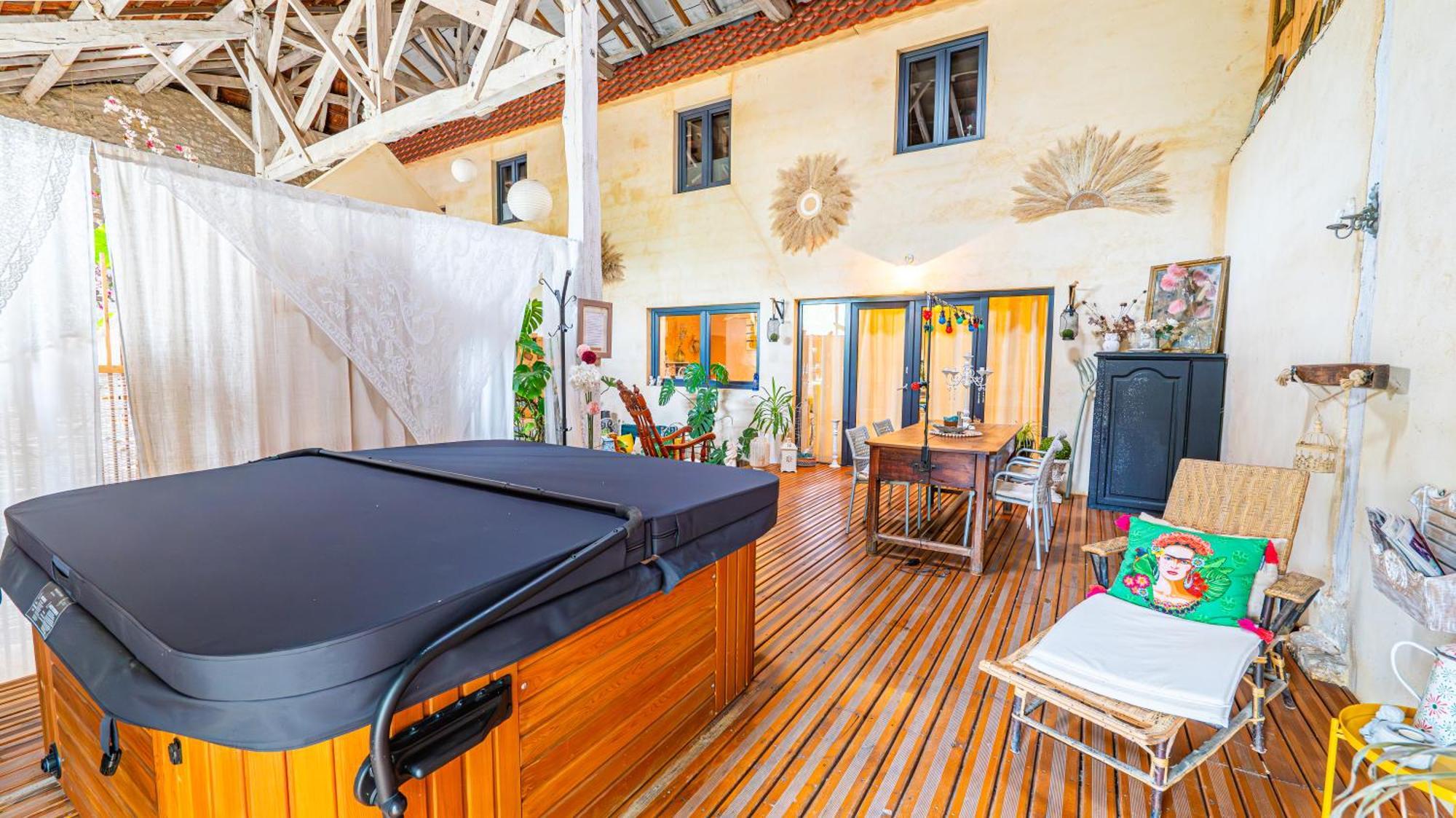 Vila La Grange Des Anges Blanc  Exteriér fotografie
