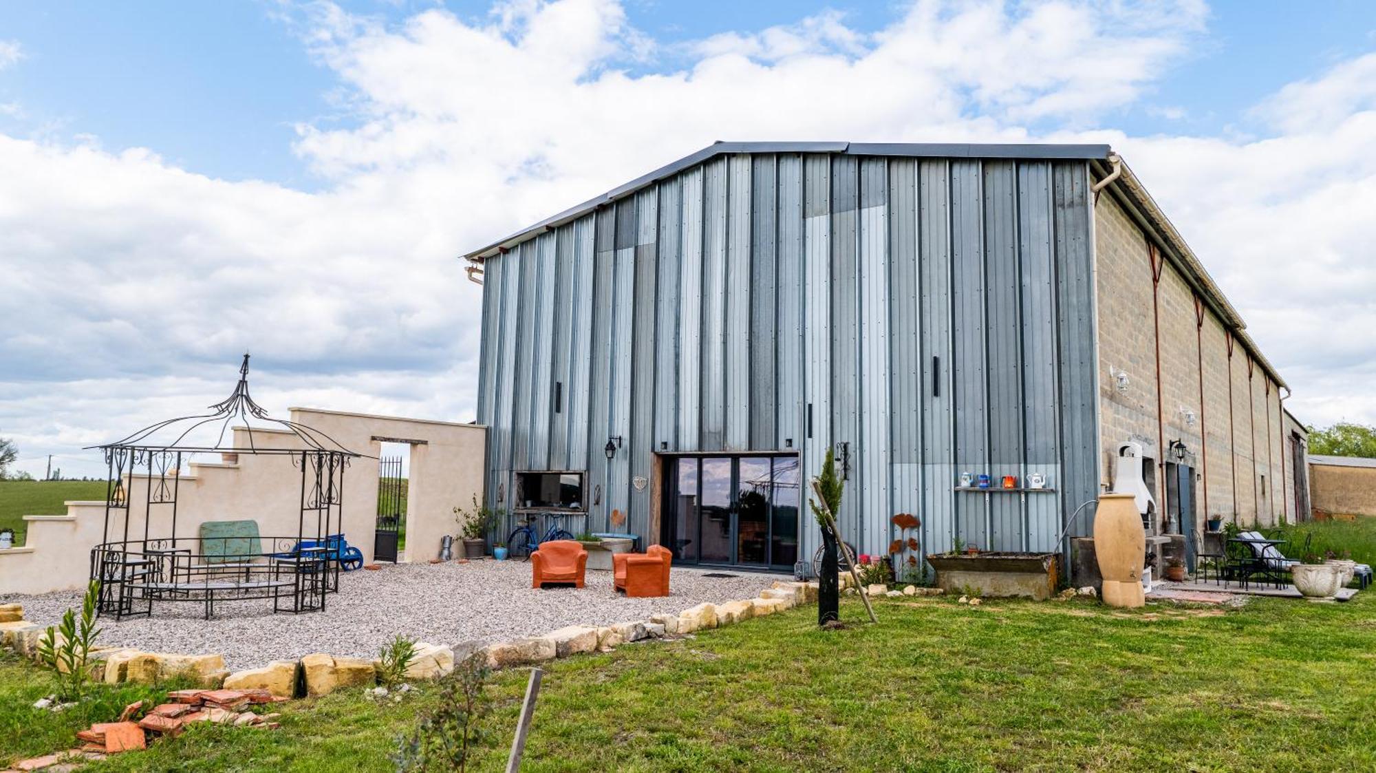 Vila La Grange Des Anges Blanc  Exteriér fotografie
